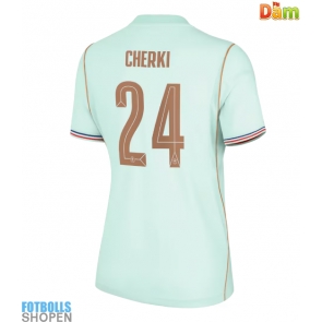 Billiga Frankrike Rayan Cherki #24 Bortatröja Dam VM 2026 Kortärmad